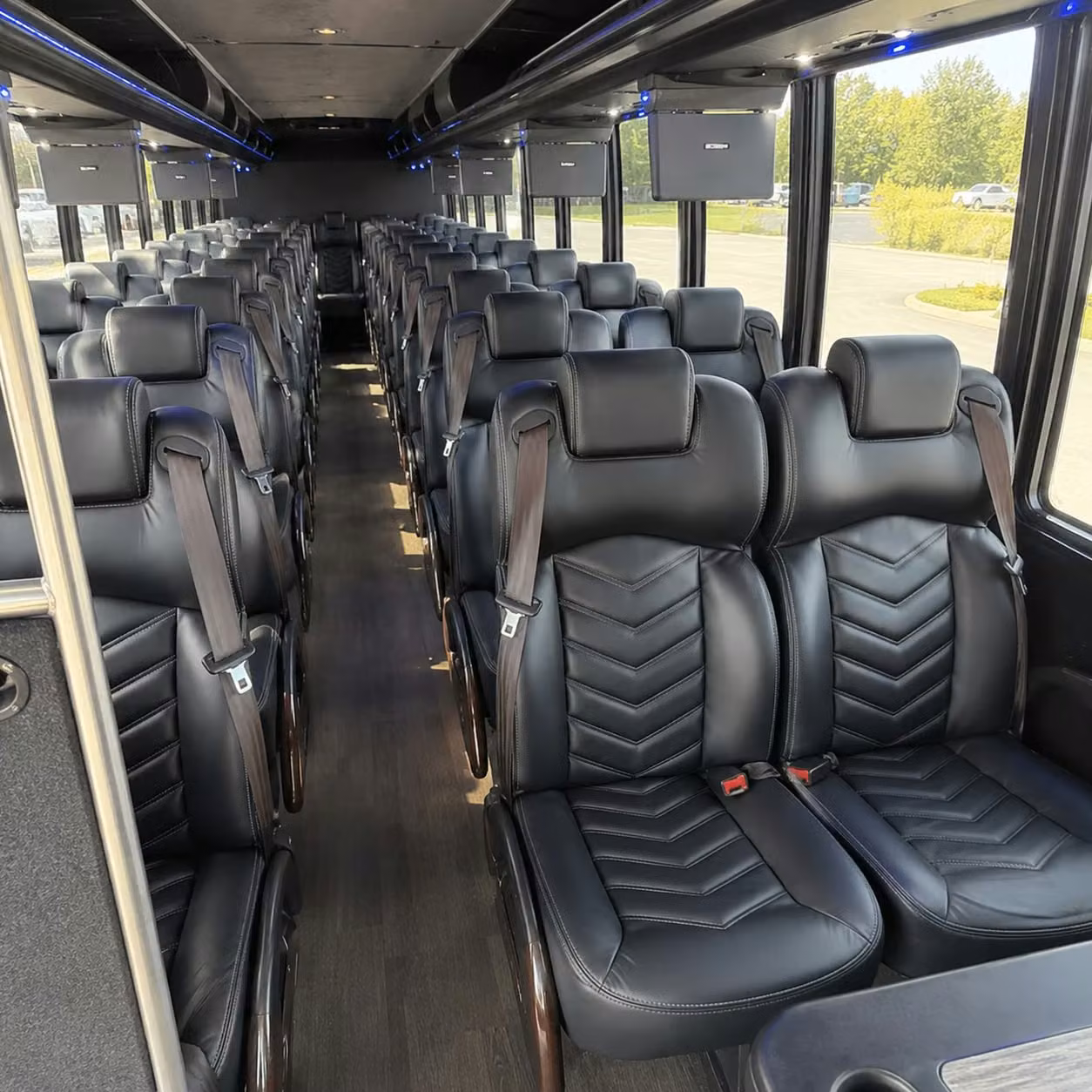 30 passenger minibus inside