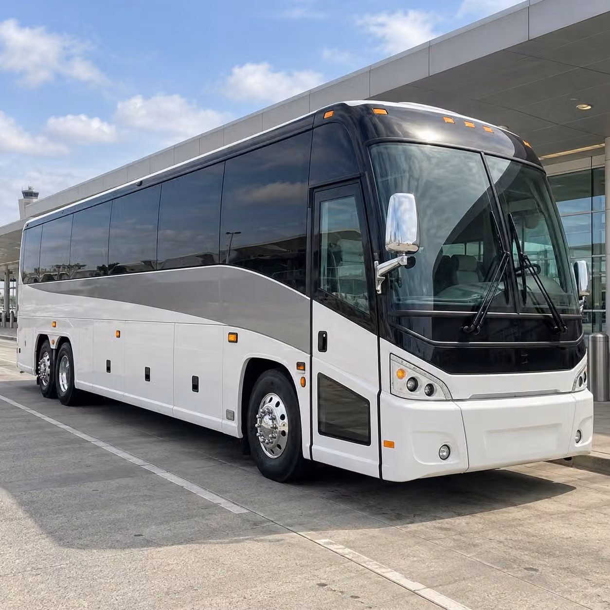 56 passenger charter bus
