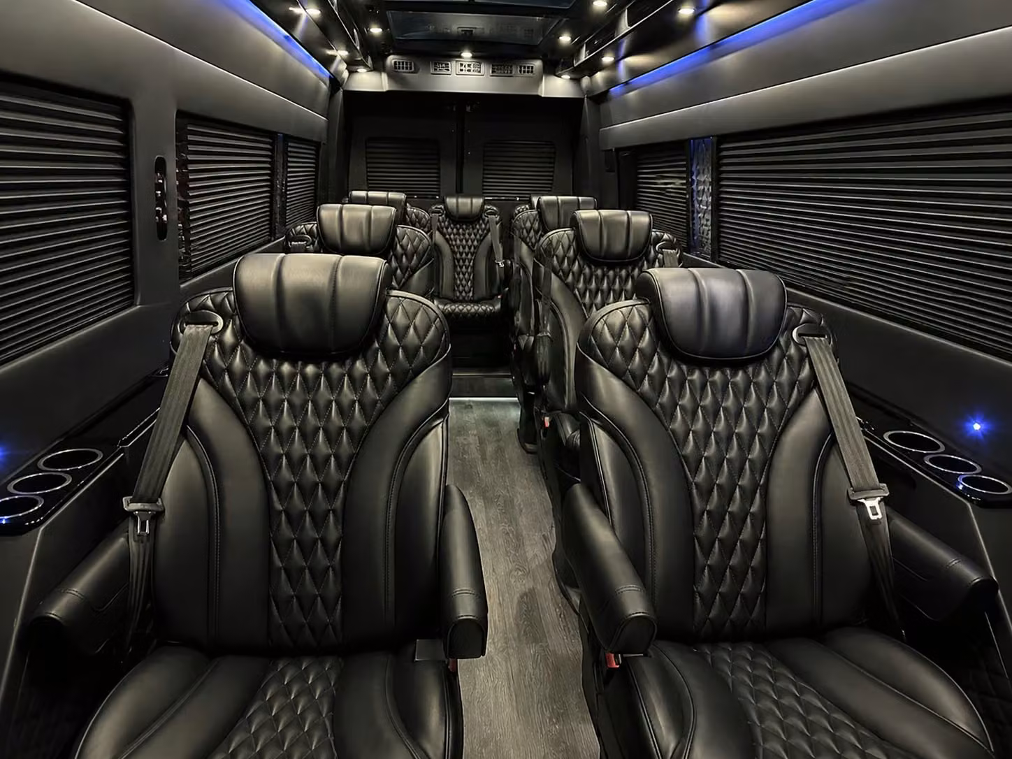 sprinter van with driver interior